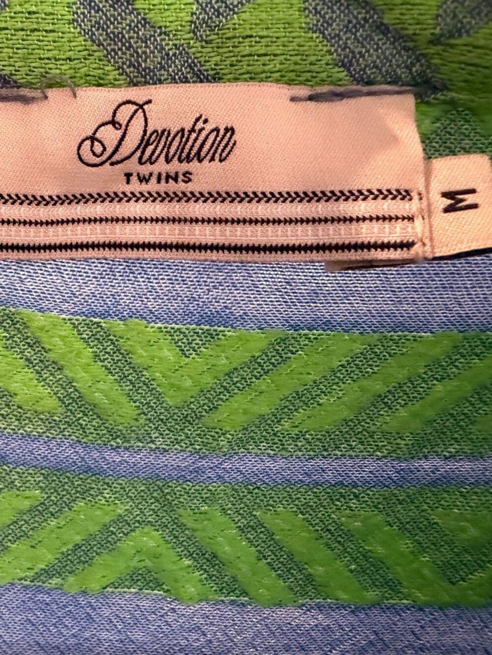 Devotion Twins Ella Dress Blue Green - Picture 4 of 4